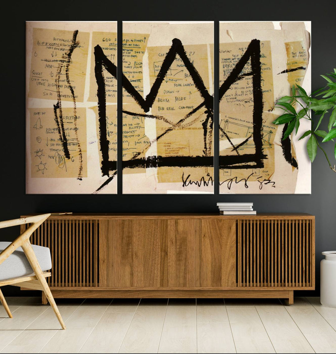 Jean-Michel Basquiat Wall Arts Print