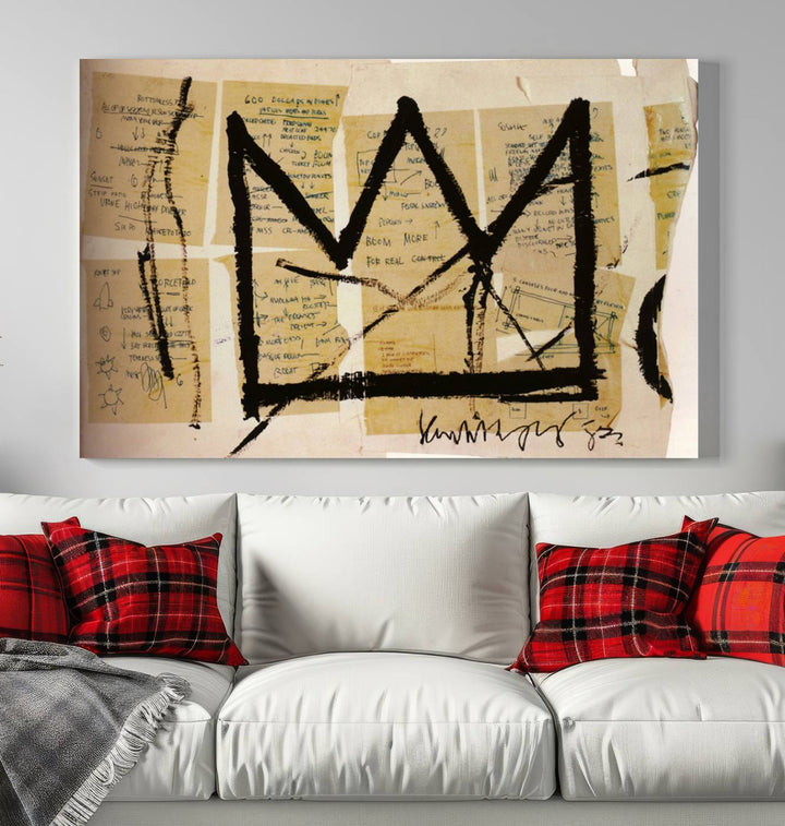 Jean-Michel Basquiat Wall Arts Print