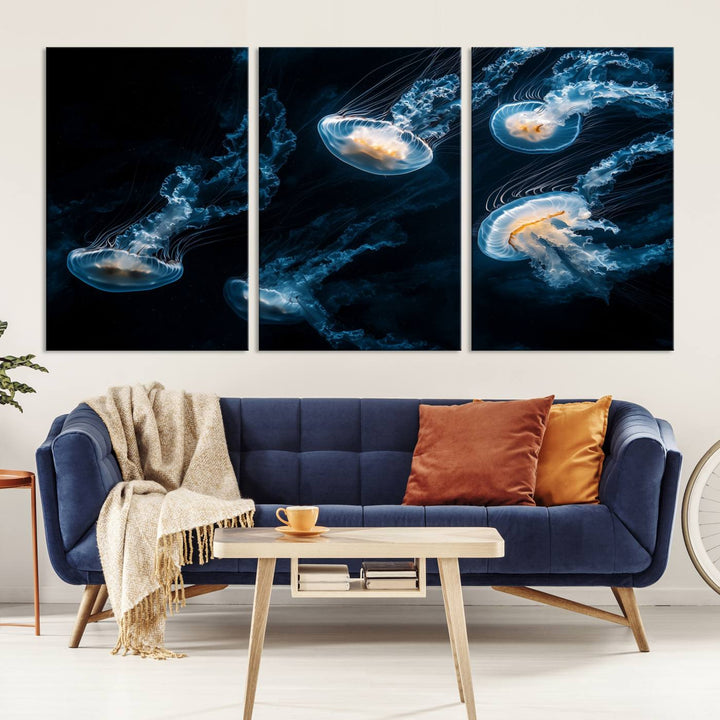 Jellyfish Wall Art Canvas Print