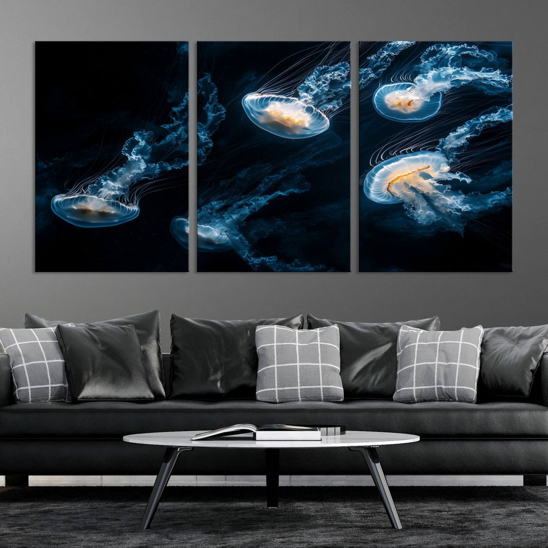 Jellyfish Wall Art Canvas Print