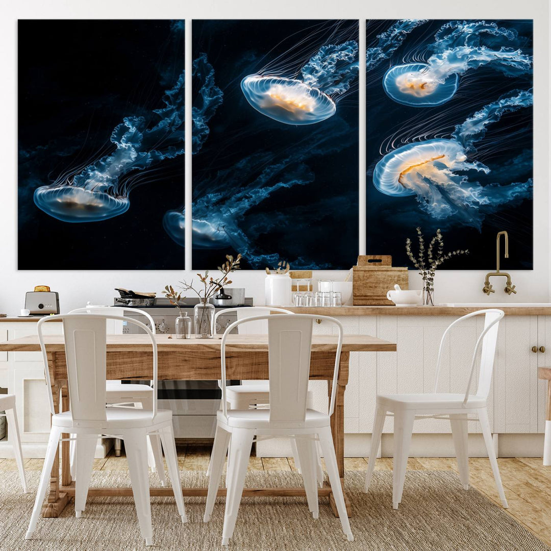 Jellyfish Wall Art Canvas Print