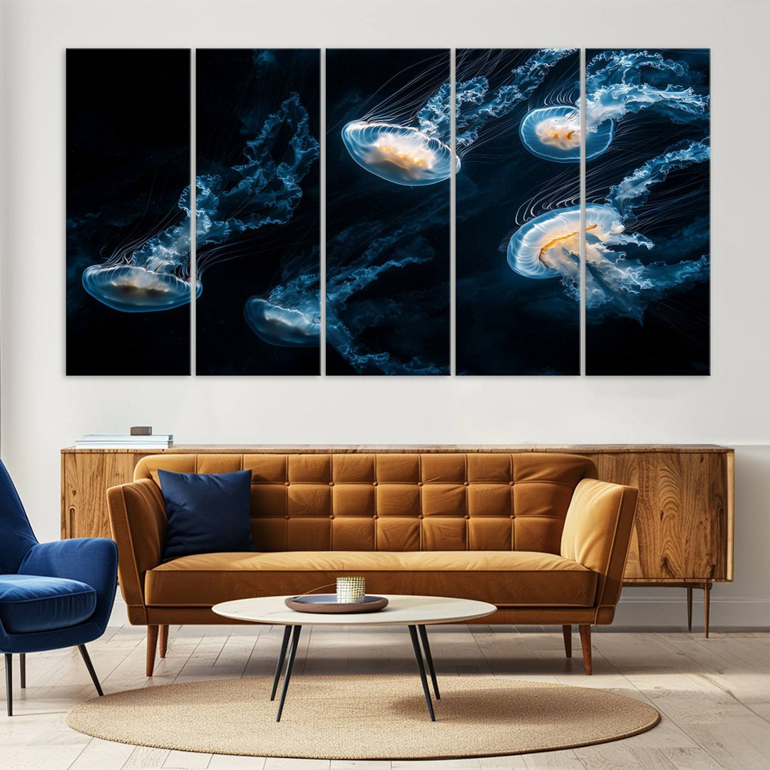 Jellyfish Wall Art Canvas Print