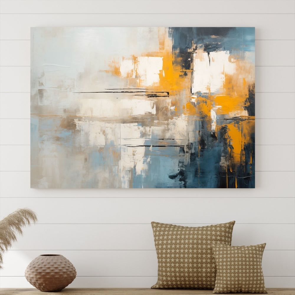 Large Abstract Wall Art Canvas Print Modern Minimalist Interior Wall Decor