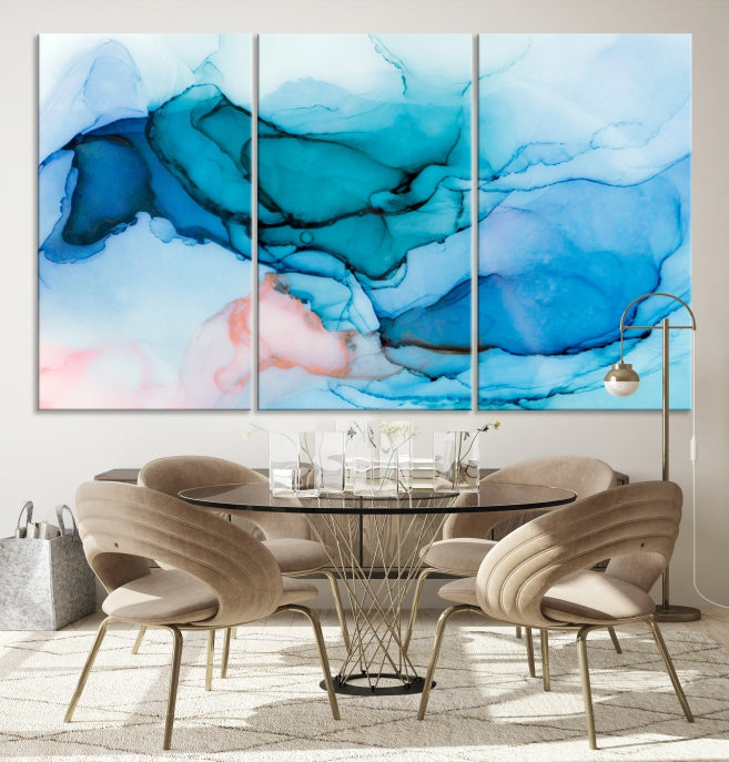 Large Modern Abstract Canvas Wall Art Print Framed Wall Decor