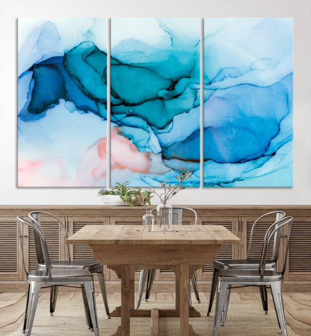 Large Modern Abstract Canvas Wall Art Print Framed Wall Decor