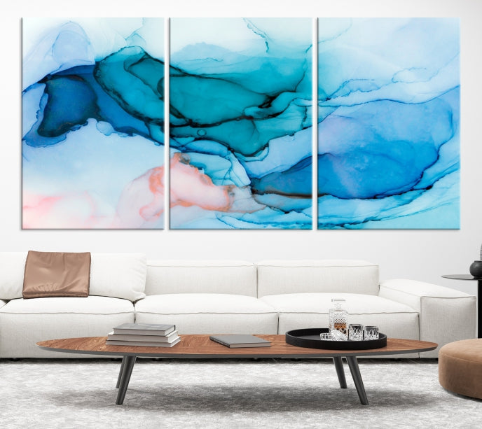 Large Modern Abstract Canvas Wall Art Print Framed Wall Decor