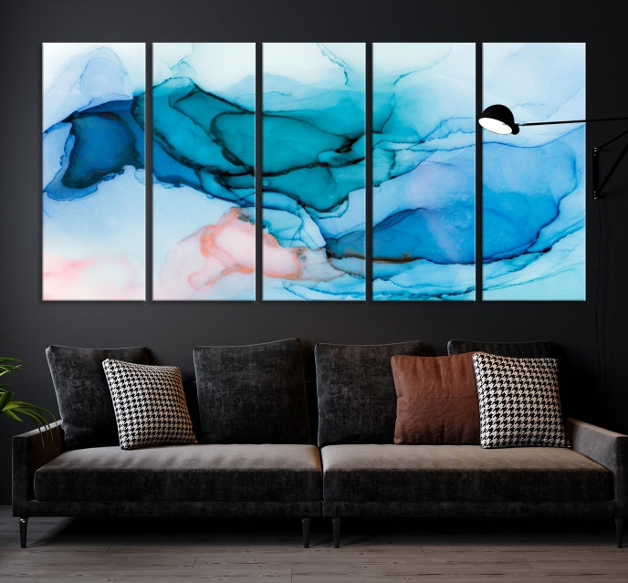 Large Modern Abstract Canvas Wall Art Print Framed Wall Decor