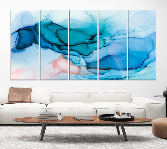 Large Modern Abstract Canvas Wall Art Print Framed Wall Decor