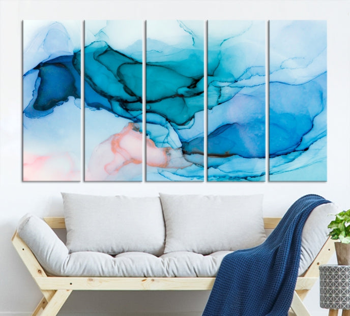 Large Modern Abstract Canvas Wall Art Print Framed Wall Decor