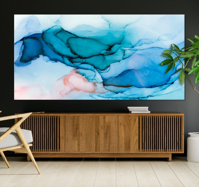 Large Modern Abstract Canvas Wall Art Print Framed Wall Decor