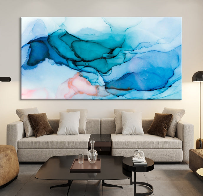 Large Modern Abstract Canvas Wall Art Print Framed Wall Decor