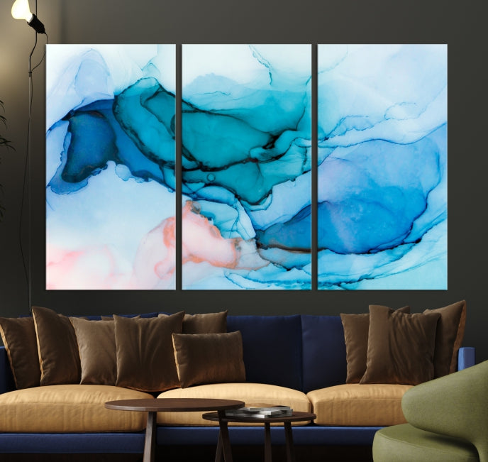 Large Modern Abstract Canvas Wall Art Print Framed Wall Decor