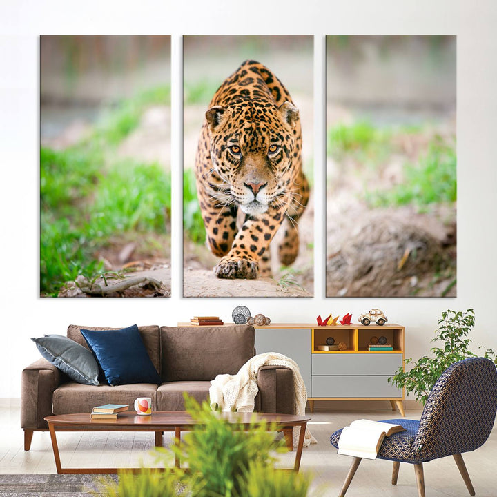 Leopard Wall Art Canvas Print