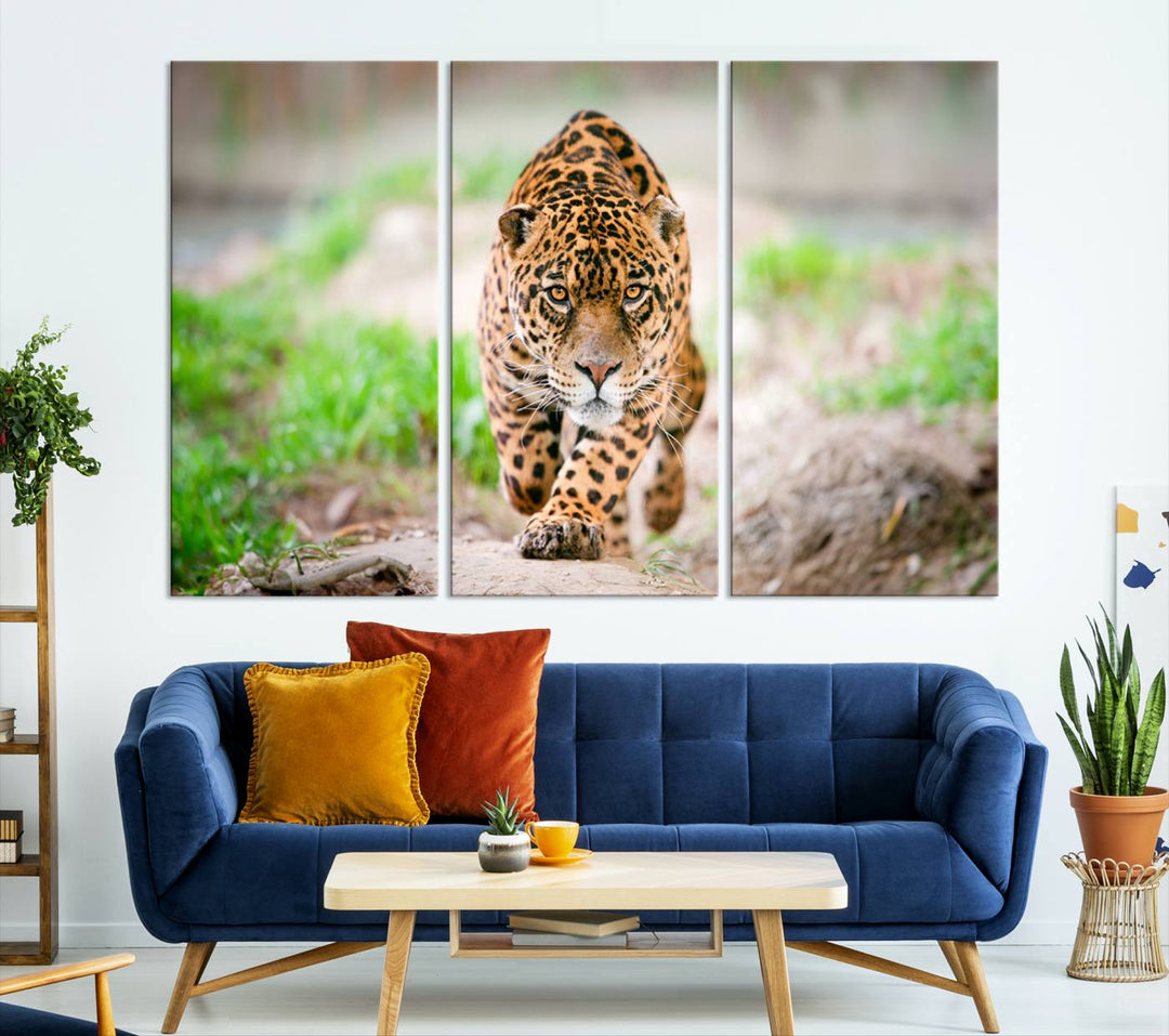 Leopard Wall Art Canvas Print