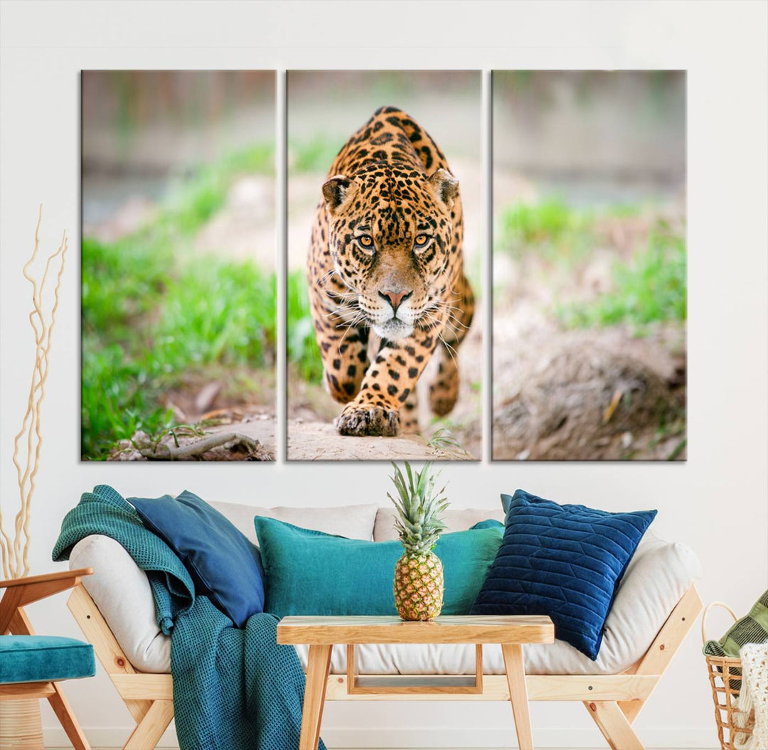 Leopard Wall Art Canvas Print