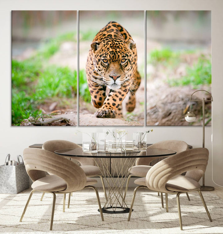 Leopard Wall Art Canvas Print