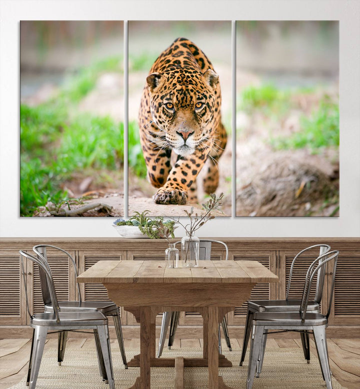 Leopard Wall Art Canvas Print