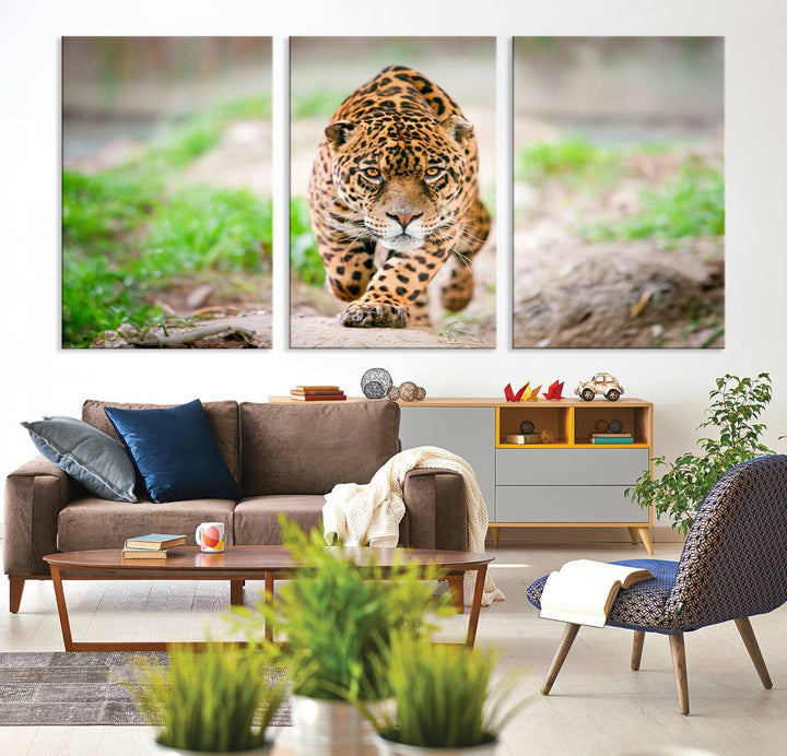 Leopard Wall Art Canvas Print