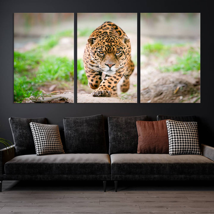 Leopard Wall Art Canvas Print