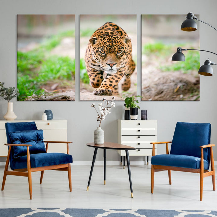 Leopard Wall Art Canvas Print