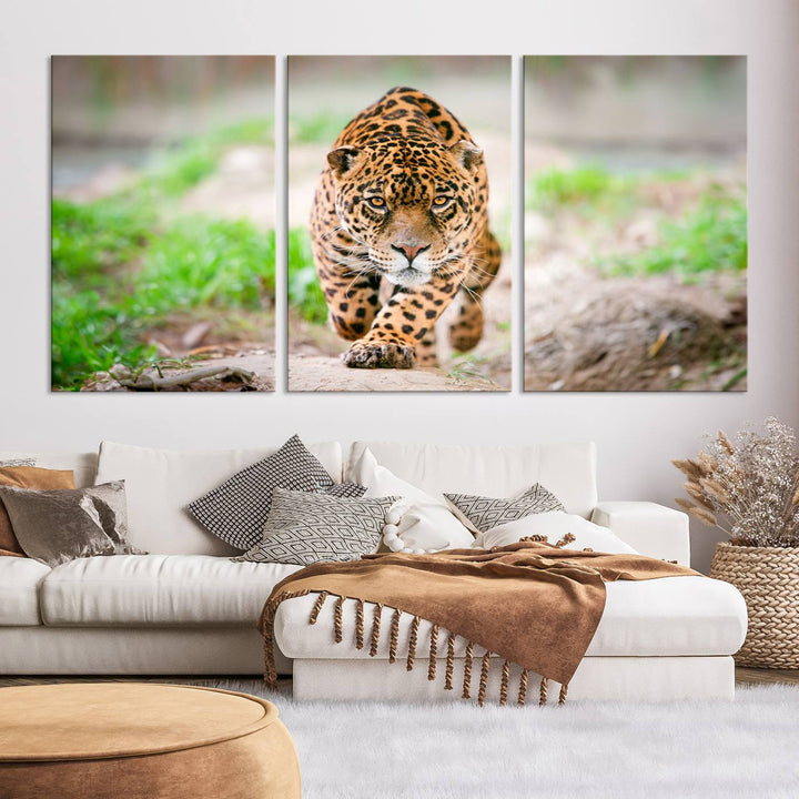 Leopard Wall Art Canvas Print