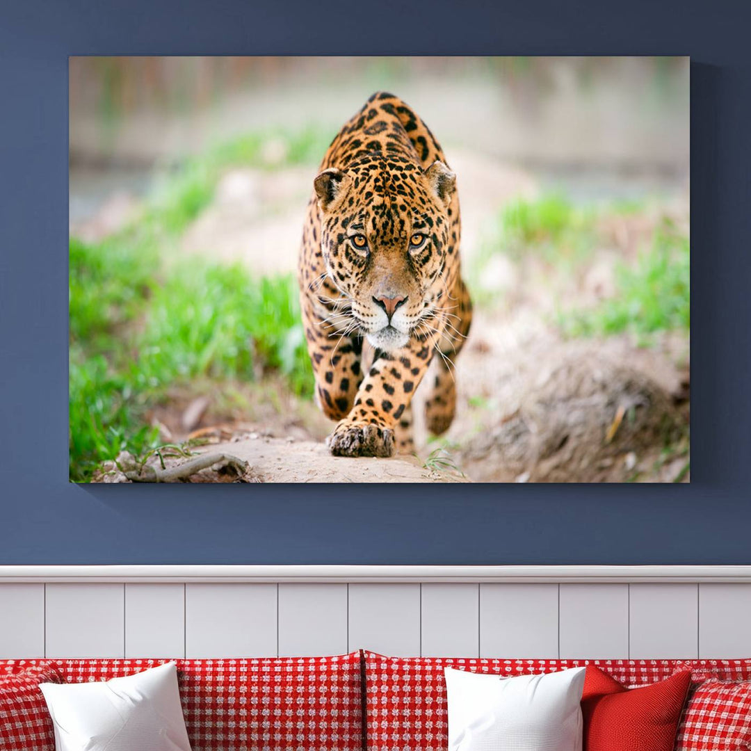 Leopard Wall Art Canvas Print