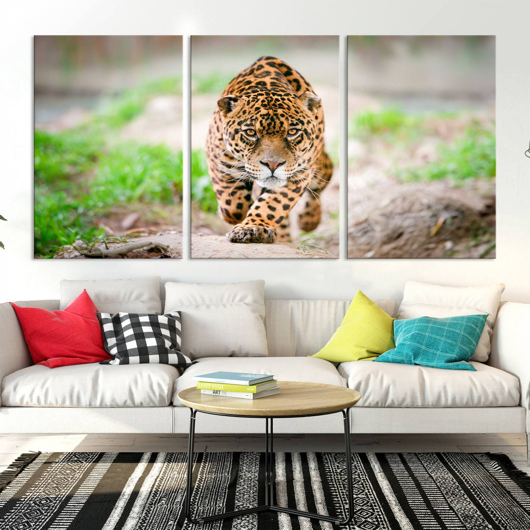 Leopard Wall Art Canvas Print