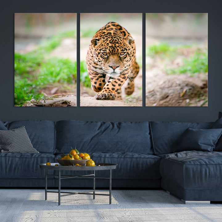 Leopard Wall Art Canvas Print