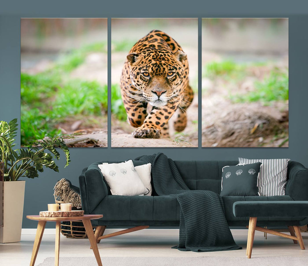 Leopard Wall Art Canvas Print