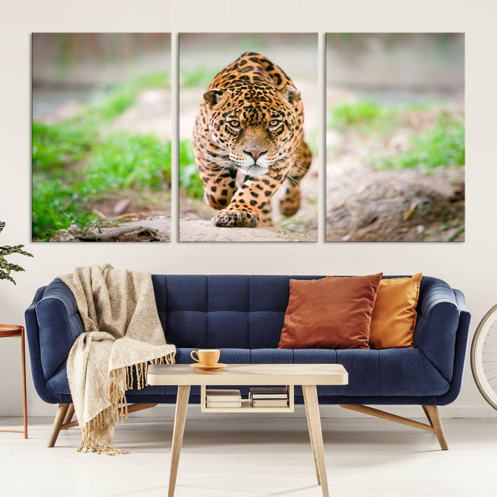 Leopard Wall Art Canvas Print