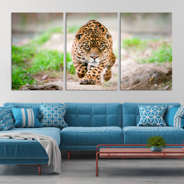 Leopard Wall Art Canvas Print