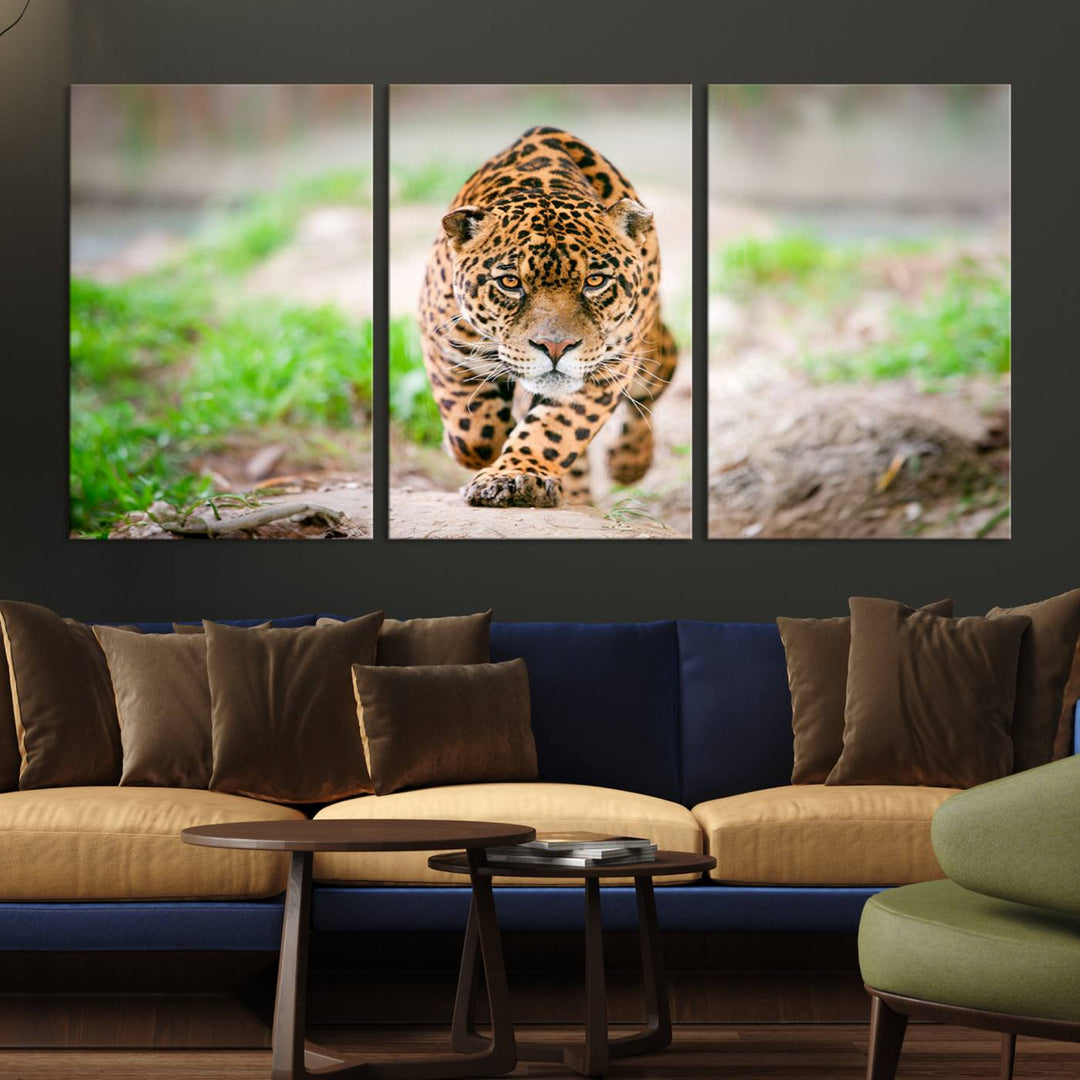 Leopard Wall Art Canvas Print