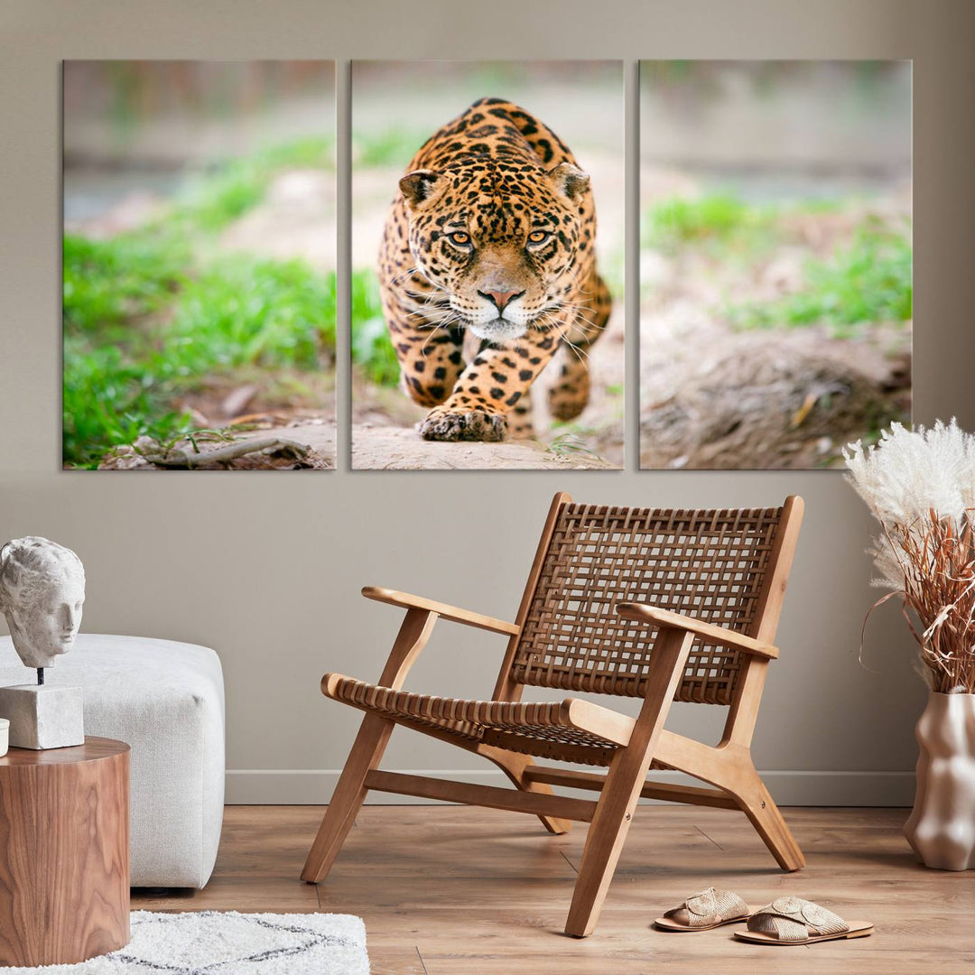 Leopard Wall Art Canvas Print