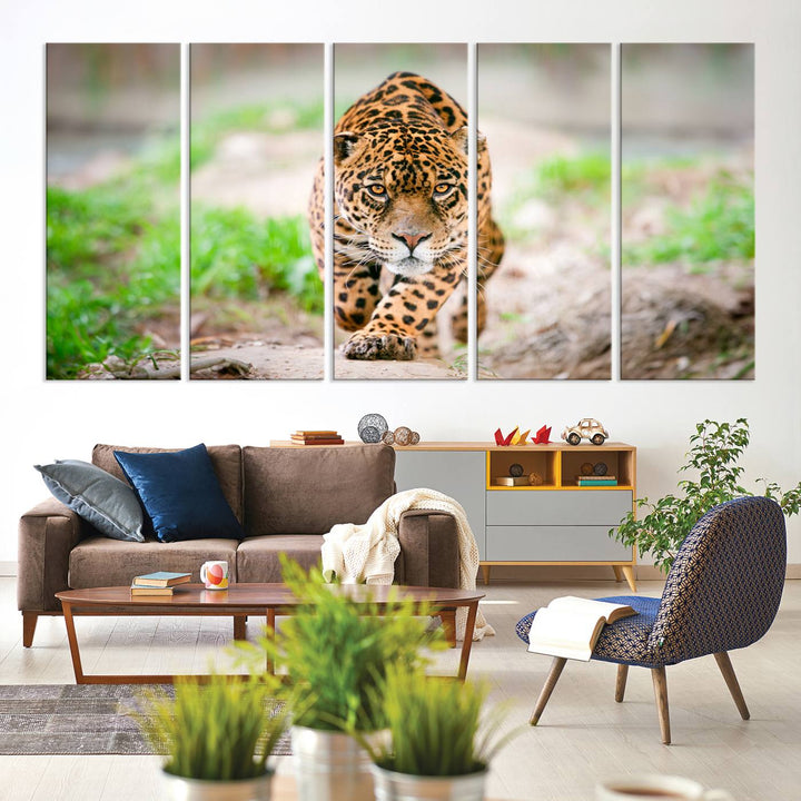 Leopard Wall Art Canvas Print