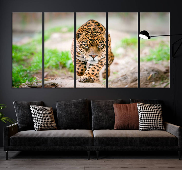 Leopard Wall Art Canvas Print