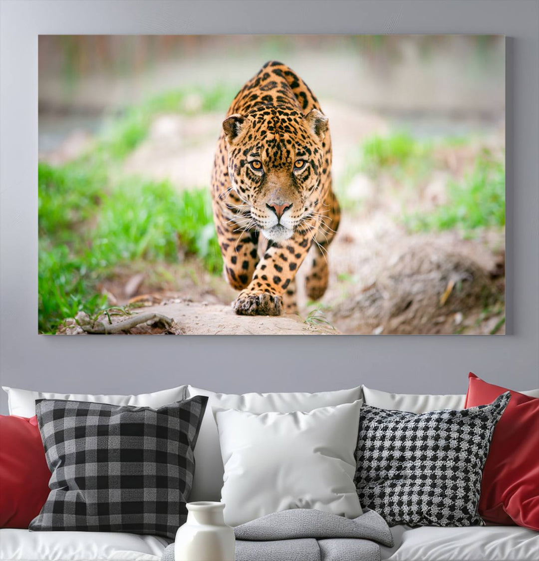 Leopard Wall Art Canvas Print