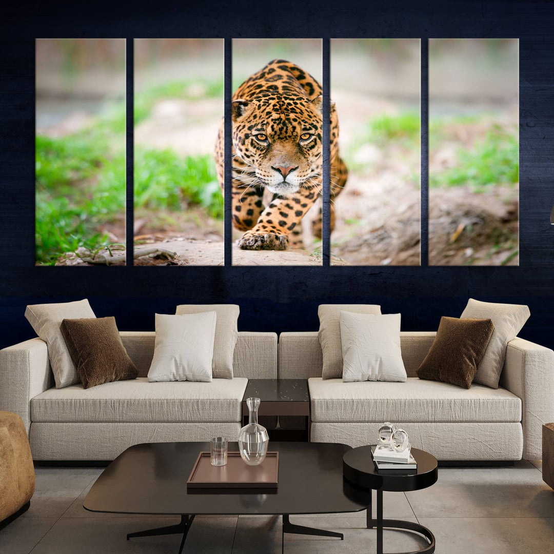 Leopard Wall Art Canvas Print