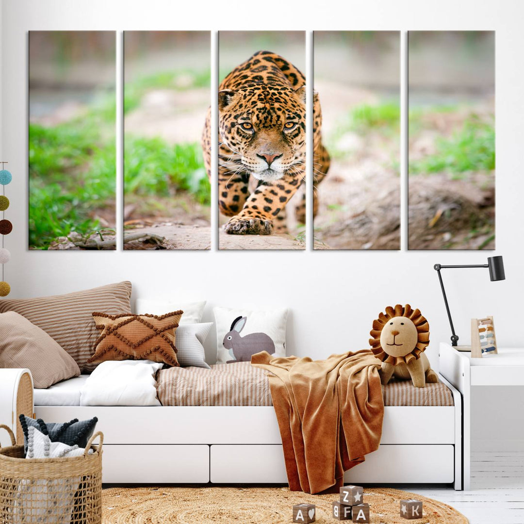 Leopard Wall Art Canvas Print