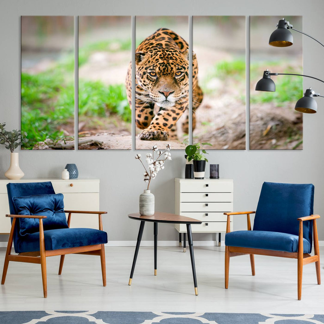 Leopard Wall Art Canvas Print