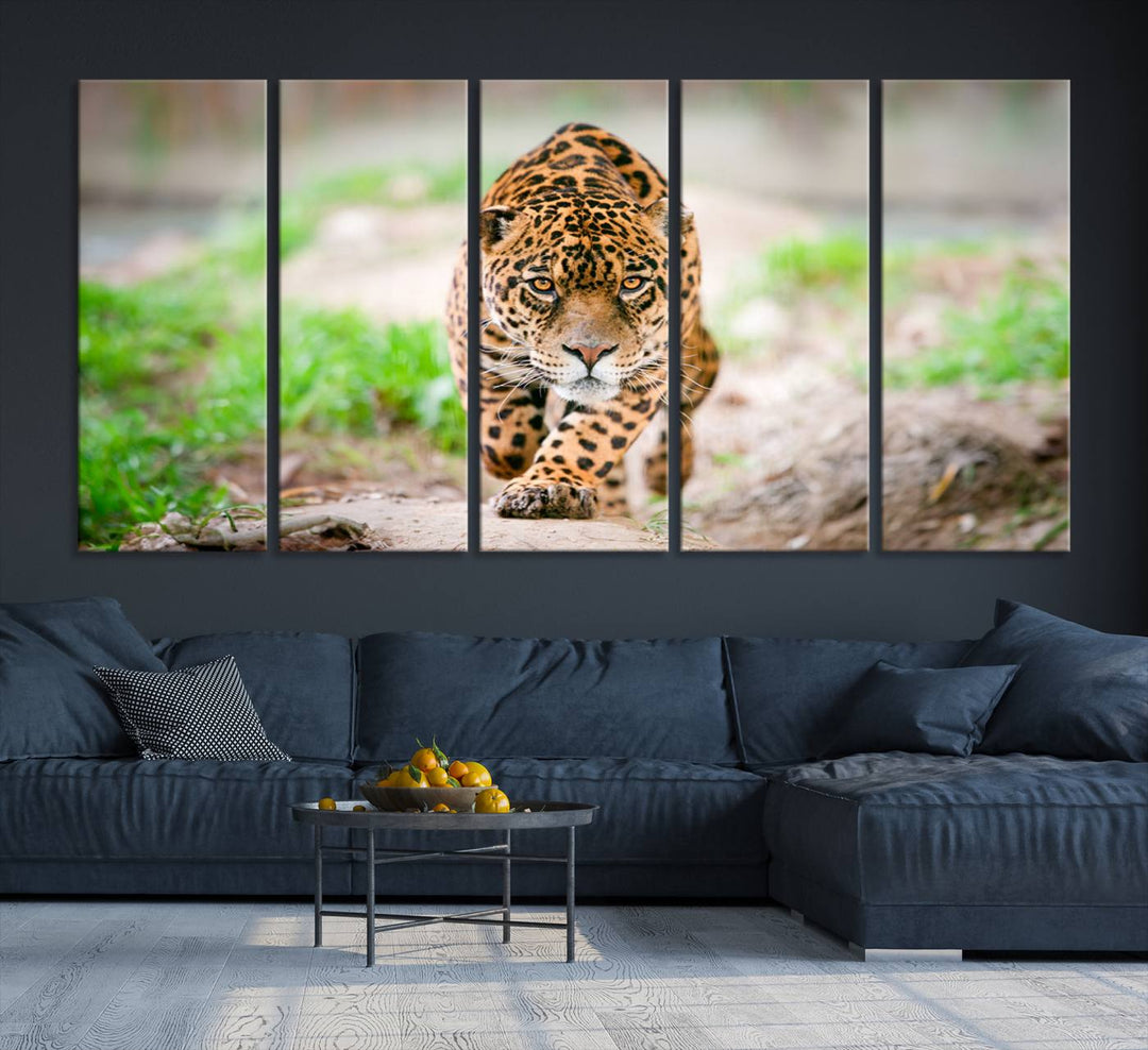 Leopard Wall Art Canvas Print