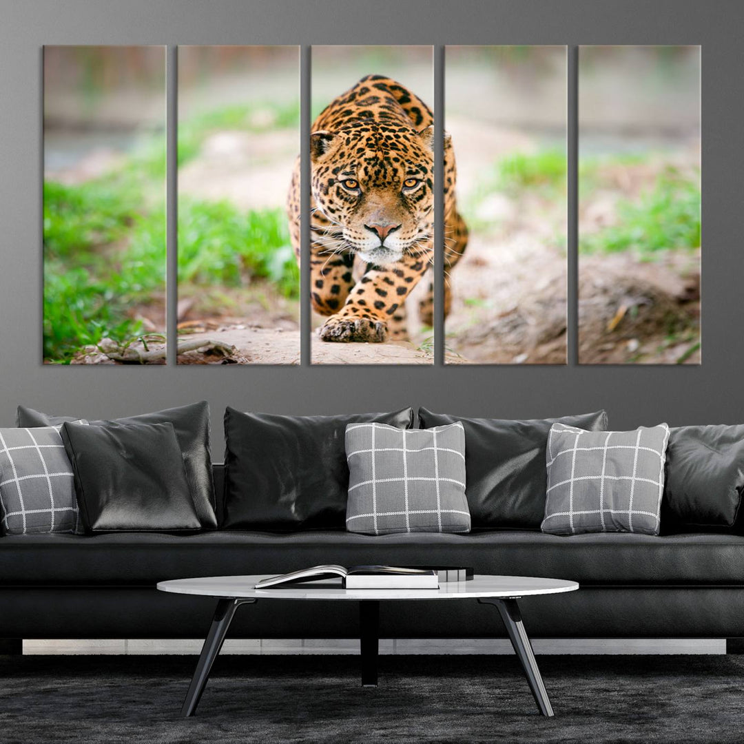 Leopard Wall Art Canvas Print