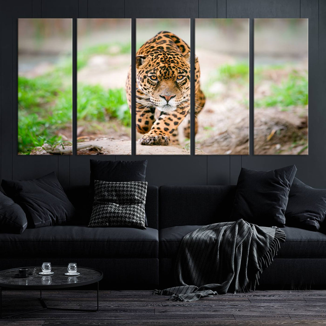 Leopard Wall Art Canvas Print