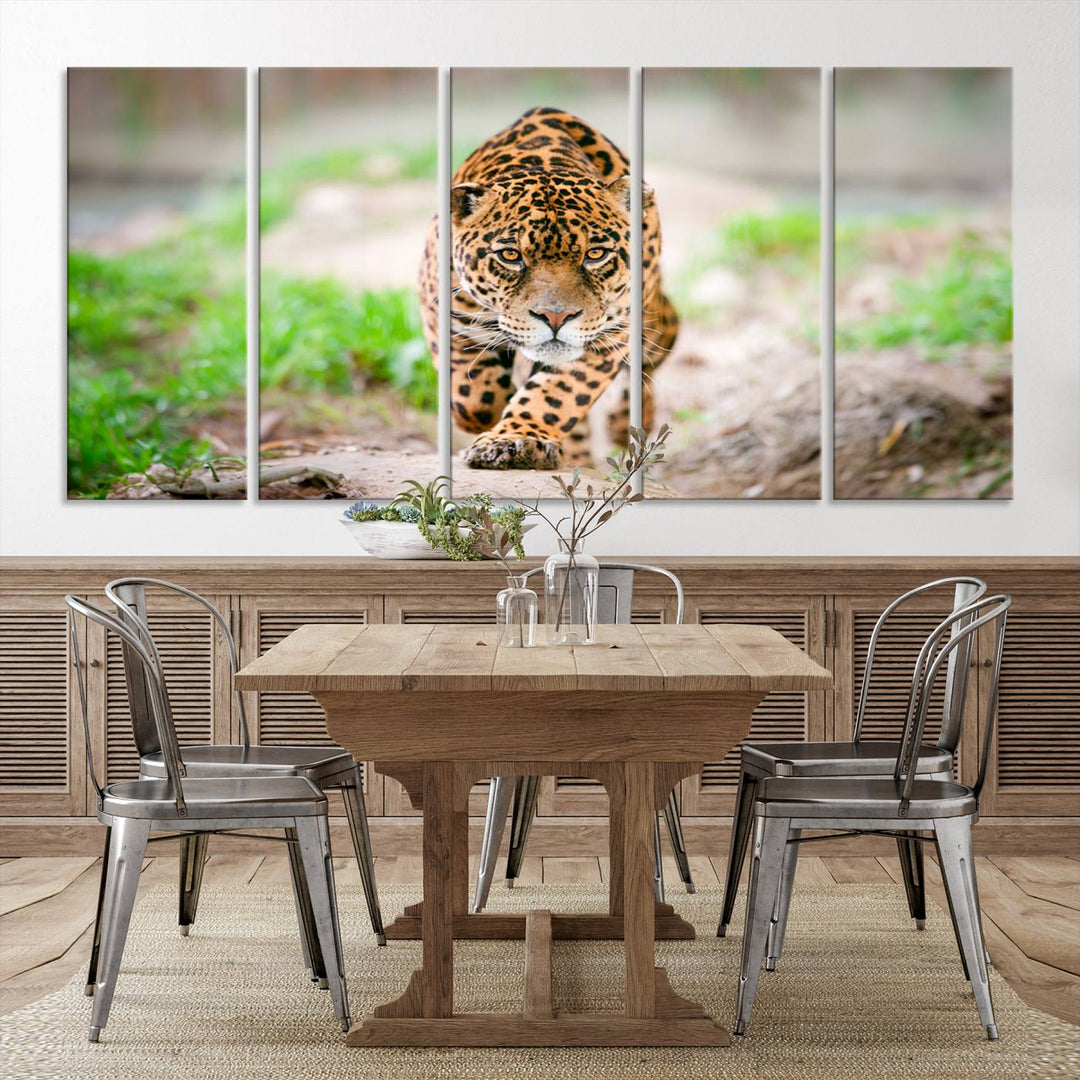 Leopard Wall Art Canvas Print