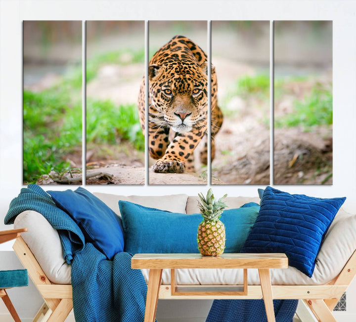 Leopard Wall Art Canvas Print