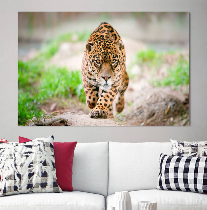 Leopard Wall Art Canvas Print