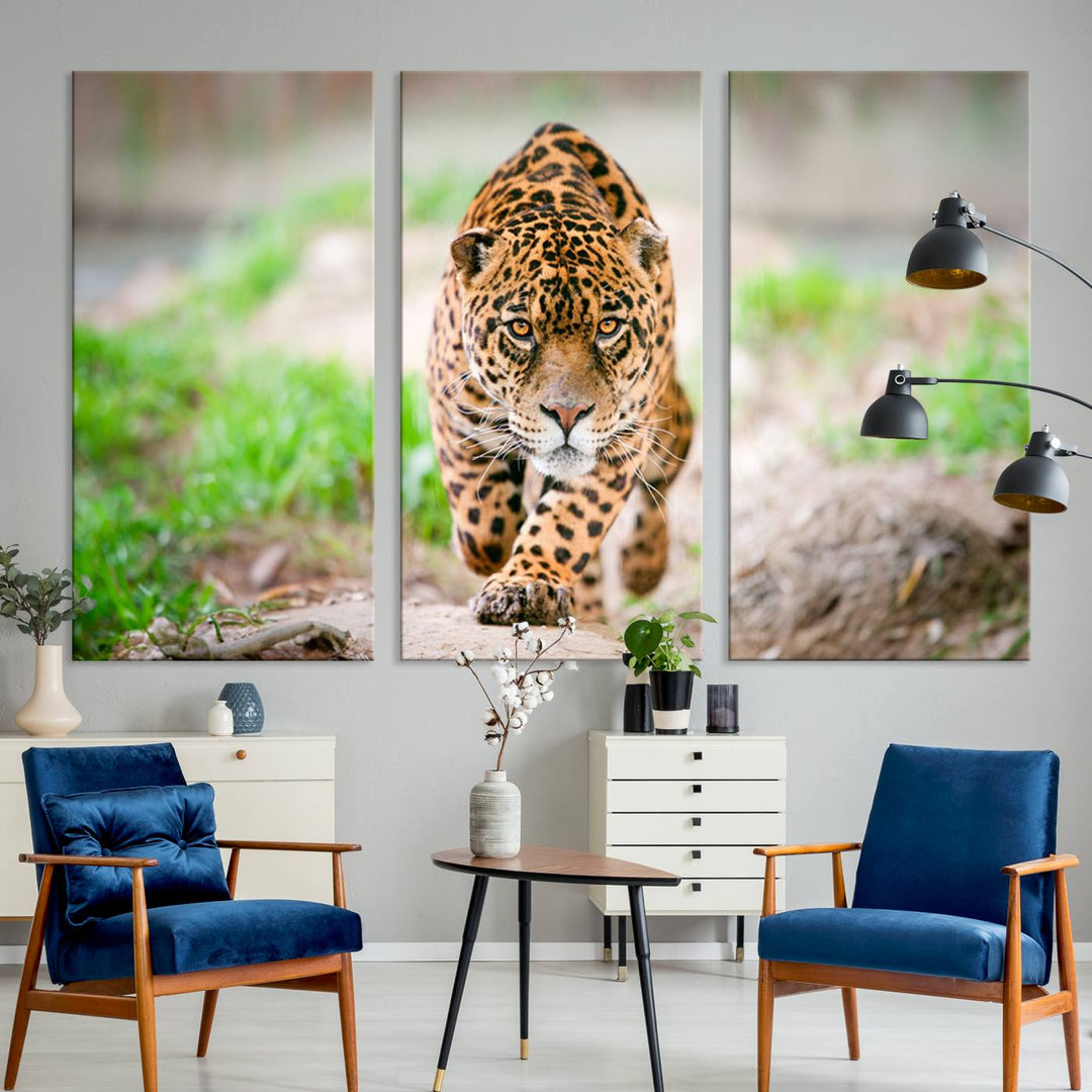 Leopard Wall Art Canvas Print