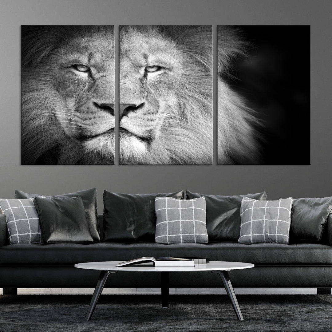 Lion Wall Art Canvas Print