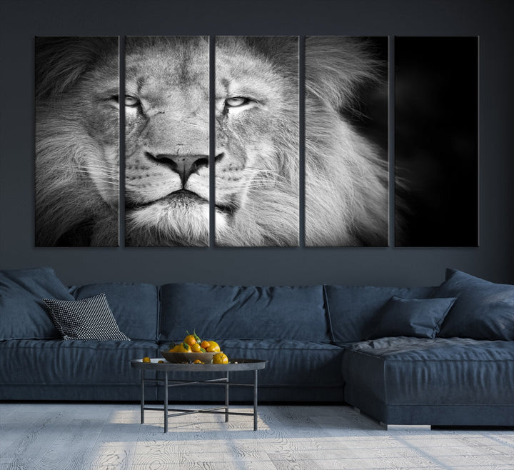 Lion Wall Art Canvas Print