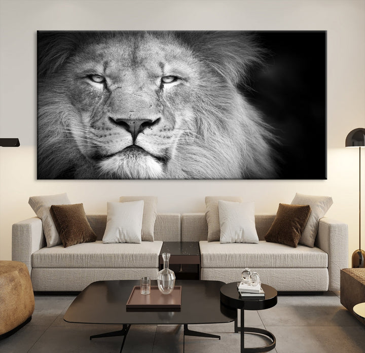 Lion Wall Art Canvas Print