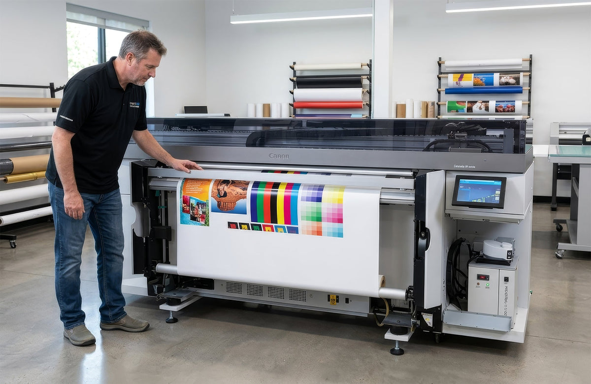 Printing in our studio